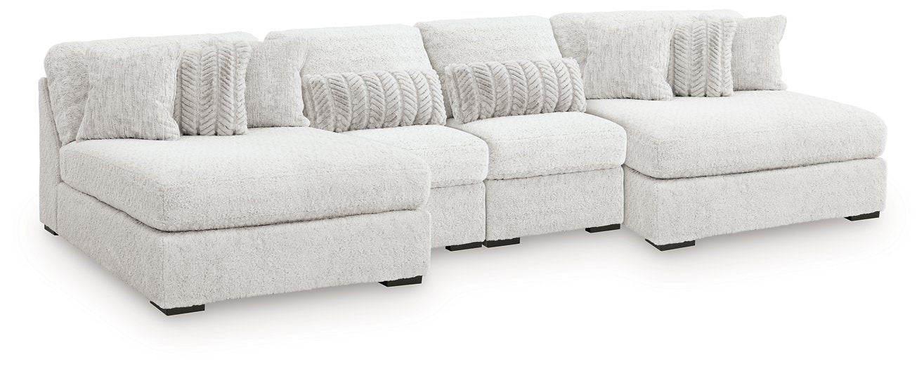 Cuddle Plush Sectional with Chaise