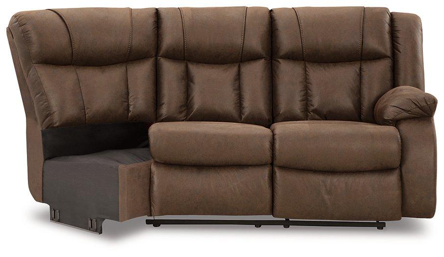 Trail Boys 2-Piece Reclining Sectional