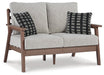 Emmeline Outdoor Loveseat with Cushion image